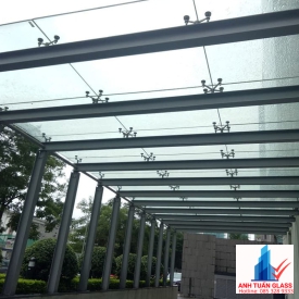Mẫu Mái Kính Canopy Tòa Nhà Tại TPHCM Năm 2023